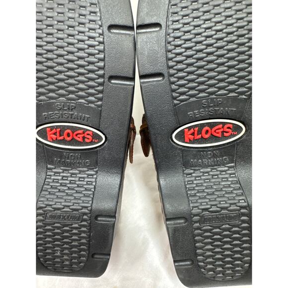 KLOGS Austin Taupe Suede Tapestry Clog, Women's Size 7 - Picture 7 of 13